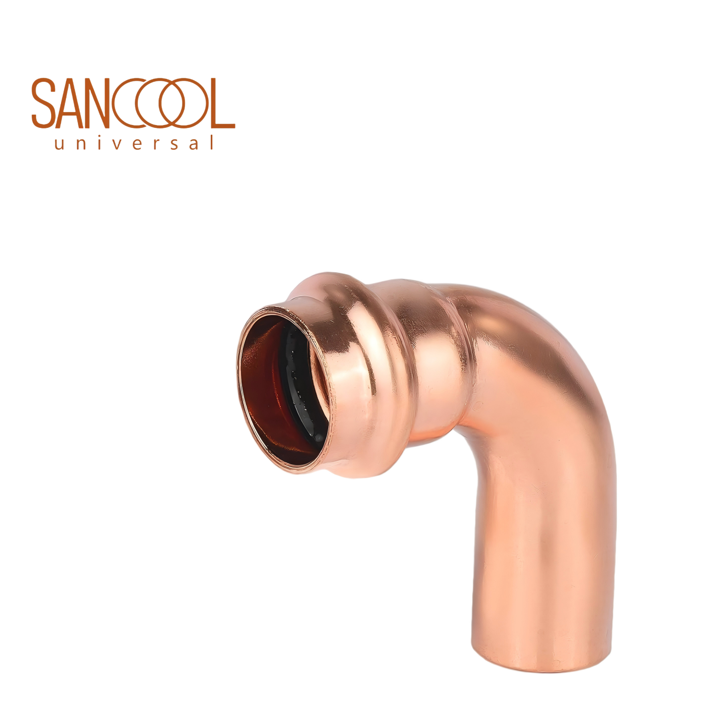 Copper Press Street Elbow(90 Degree) | FTG x Press Pressure Fittings for Copper Tube Connection - Image 2